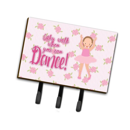 Carolines Treasures Ballet Brown Short Hair Leash or Key Holder BB5385TH68